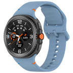 Curea Samsung Galaxy Watch8 40 mm Techsuit W079, silicon, albastru – imagine 1