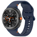 Curea Samsung Galaxy Watch8 40 mm Techsuit W079, silicon, albastru – imagine 1