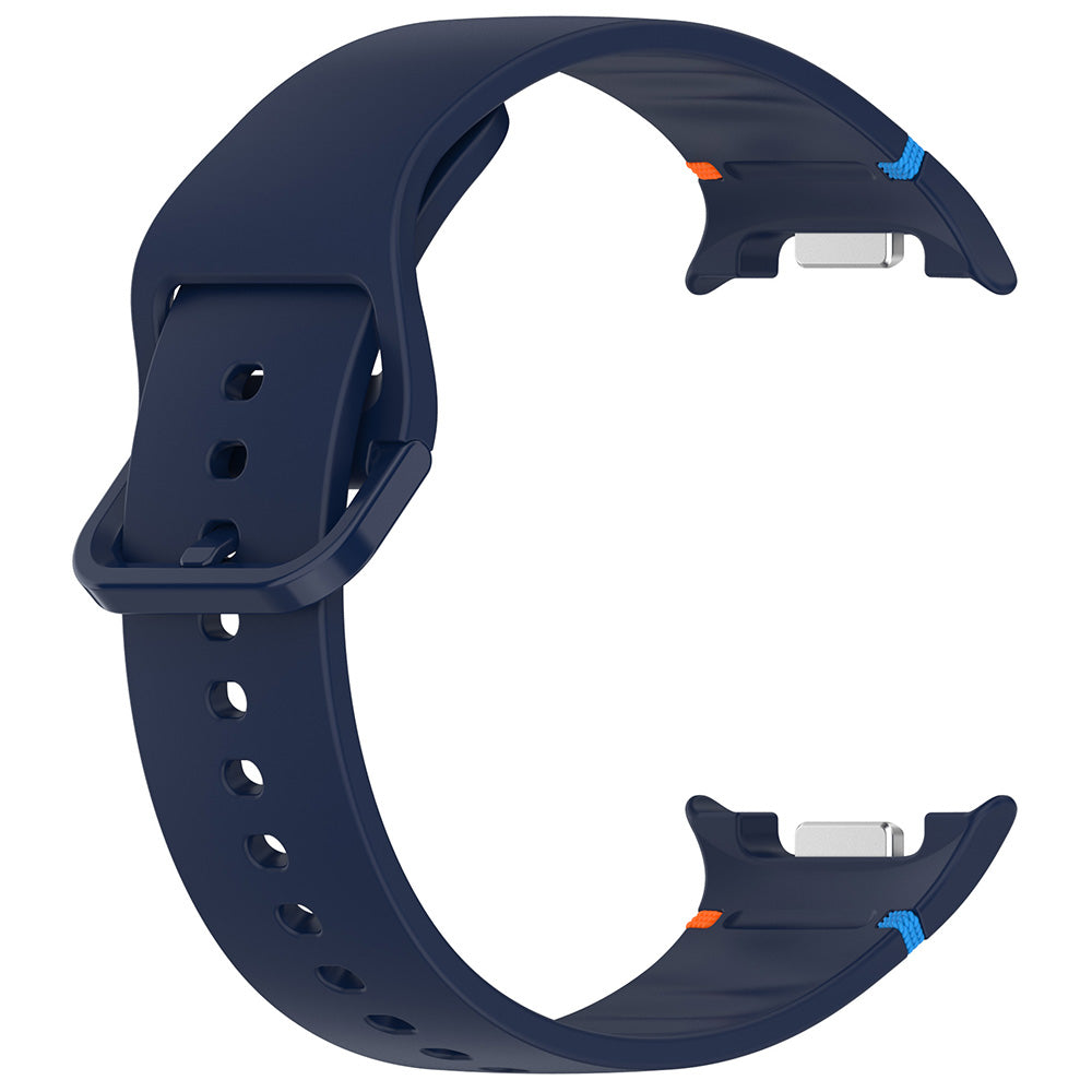 Curea Samsung Galaxy Watch8 40 mm Techsuit W079, silicon, albastru – imagine 2