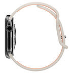 Curea din silicon Spigen Nano Pop Apple Watch 38 / 40 / 41 / 42 mm – Bej cu portocaliu – imagine 6