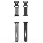 Curea din silicon Spigen Nano Pop Apple Watch 42 / 44 / 45 / 46 / 49 mm – Negru (Black Sesame) – imagine 7