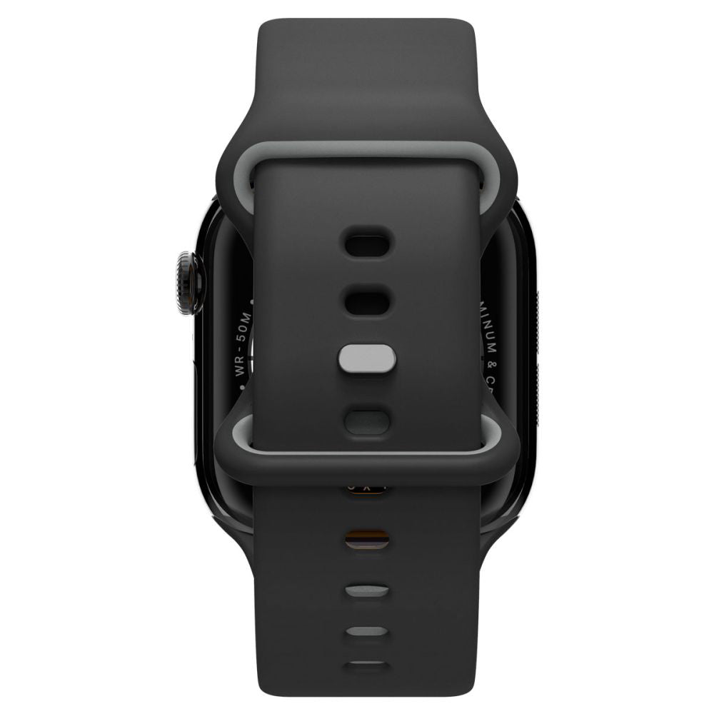 Curea din silicon Spigen Nano Pop Apple Watch 42 / 44 / 45 / 46 / 49 mm – Negru (Black Sesame) – imagine 4