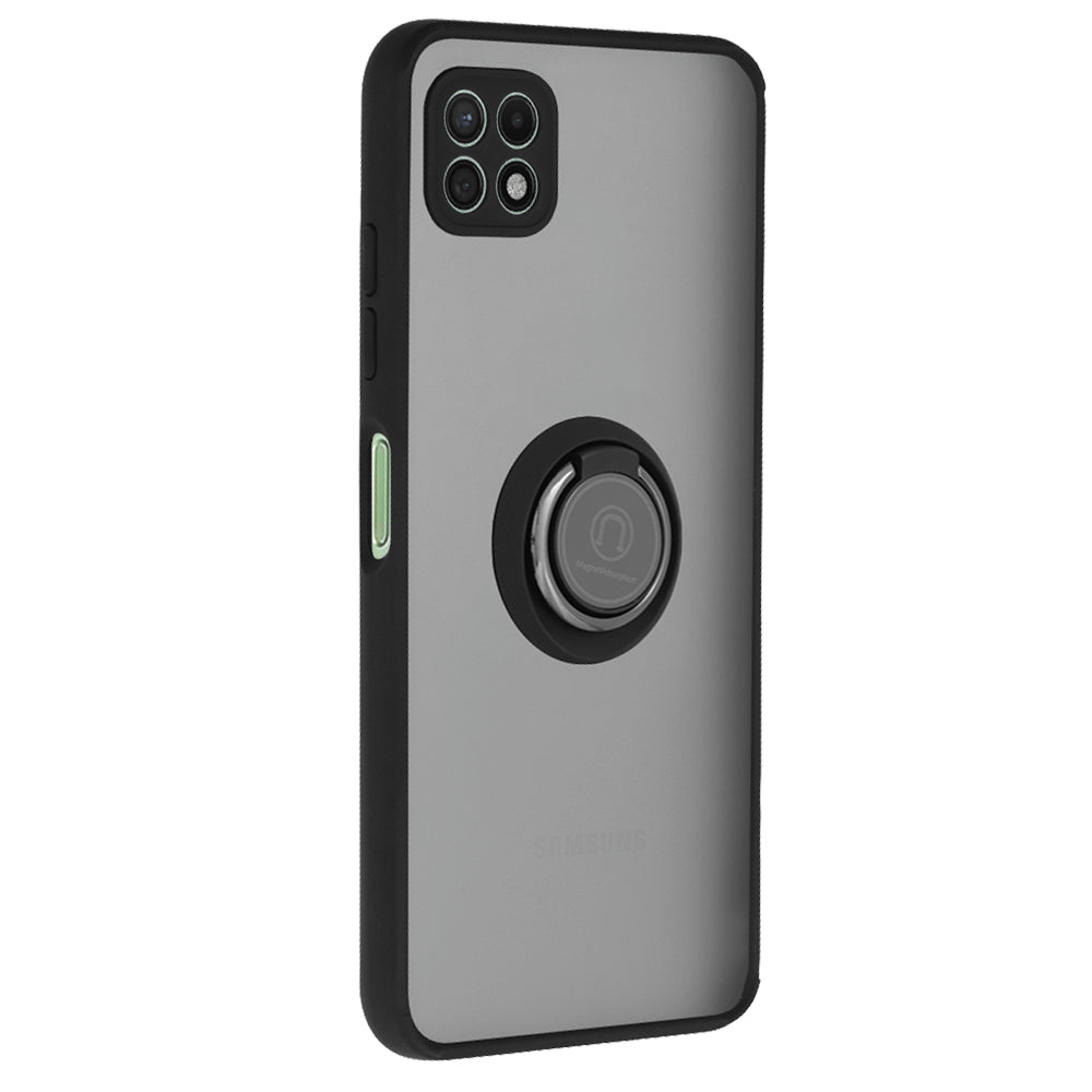 Husă Techsuit Glinth cu inel magnetic Galaxy A22 – imagine 3
