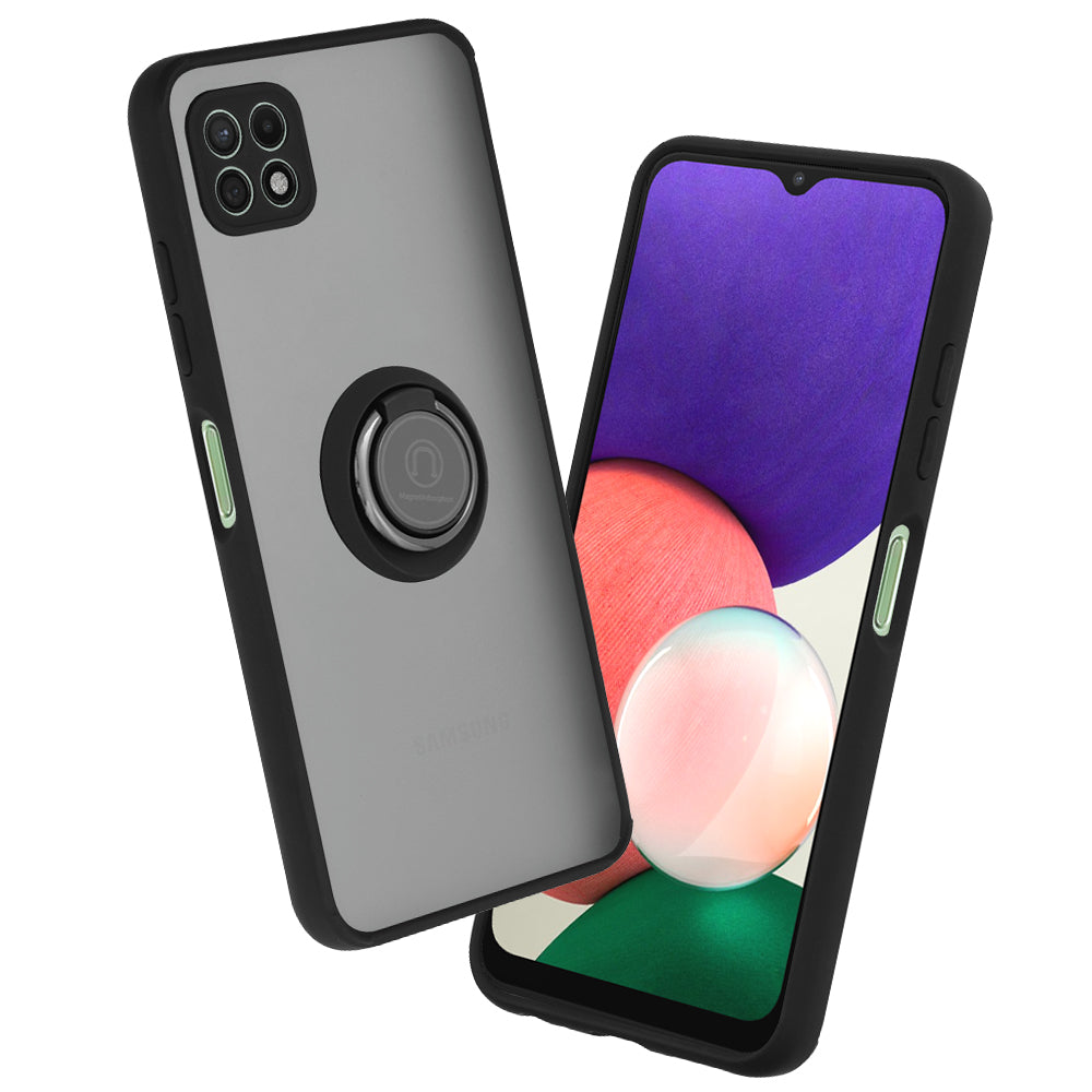 Husă Techsuit Glinth cu inel magnetic Galaxy A22 – imagine 1