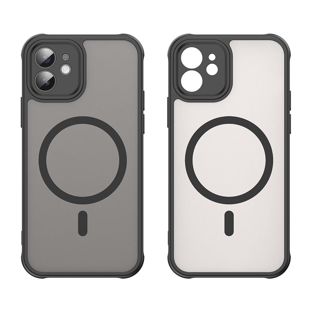Husă Techsuit HaloFrost II MagSafe iPhone 12 – Negru – imagine 2