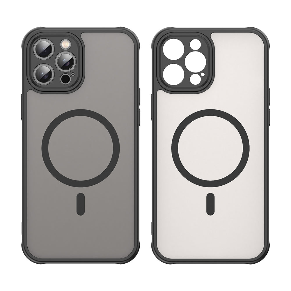 Husă Techsuit HaloFrost II MagSafe iPhone 12 Pro Max – Negru – imagine 2