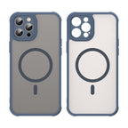 Husă Techsuit HaloFrost II MagSafe iPhone 12 Pro Max – Bleumarin – imagine 4