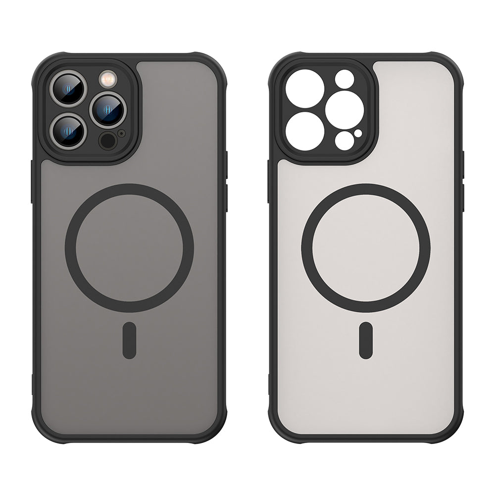 Husă Techsuit HaloFrost II MagSafe iPhone 13 Pro – Negru – imagine 2