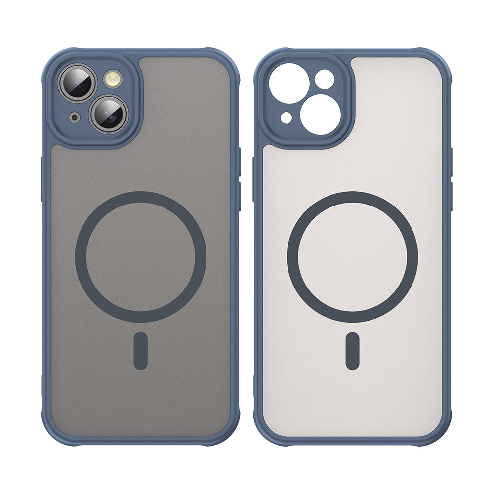 Husă Techsuit HaloFrost II MagSafe iPhone 14 – Bleumarin – imagine 6