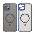 Husă Techsuit HaloFrost II MagSafe iPhone 14 – Bleumarin – imagine 6