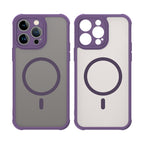 Husă Techsuit HaloFrost II MagSafe iPhone 14 Pro – Mov – imagine 2