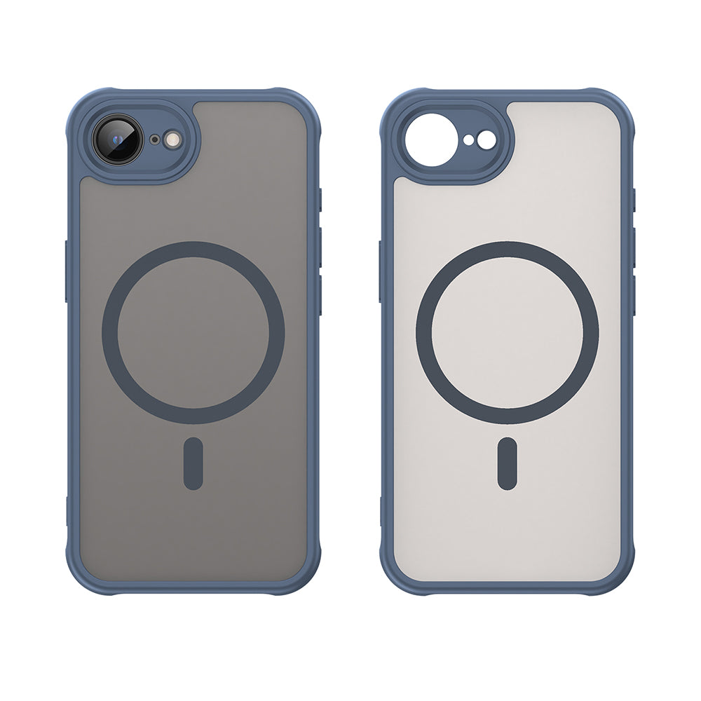 Husă Techsuit HaloFrost II MagSafe iPhone 16e / 17e – Bleumarin – imagine 8