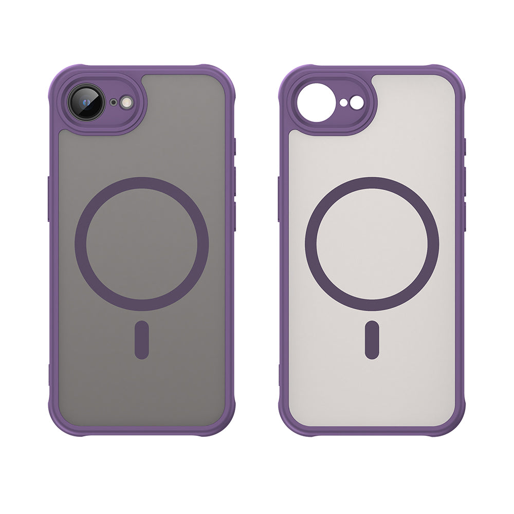 Husă Techsuit HaloFrost II MagSafe iPhone 16e / 17e – Mov – imagine 6