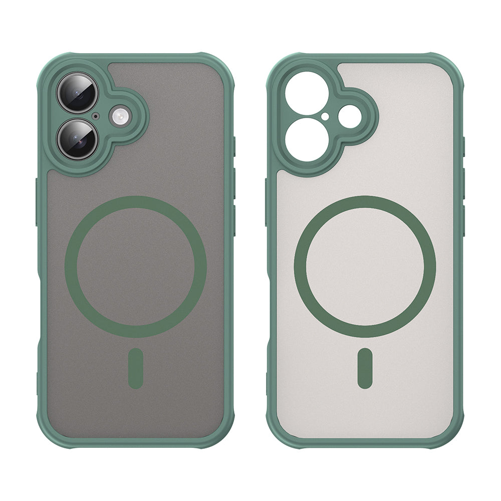 Husă Techsuit HaloFrost II MagSafe iPhone 16 – Verde – imagine 4