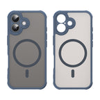 Husă Techsuit HaloFrost II MagSafe iPhone 16 – Bleumarin – imagine 10