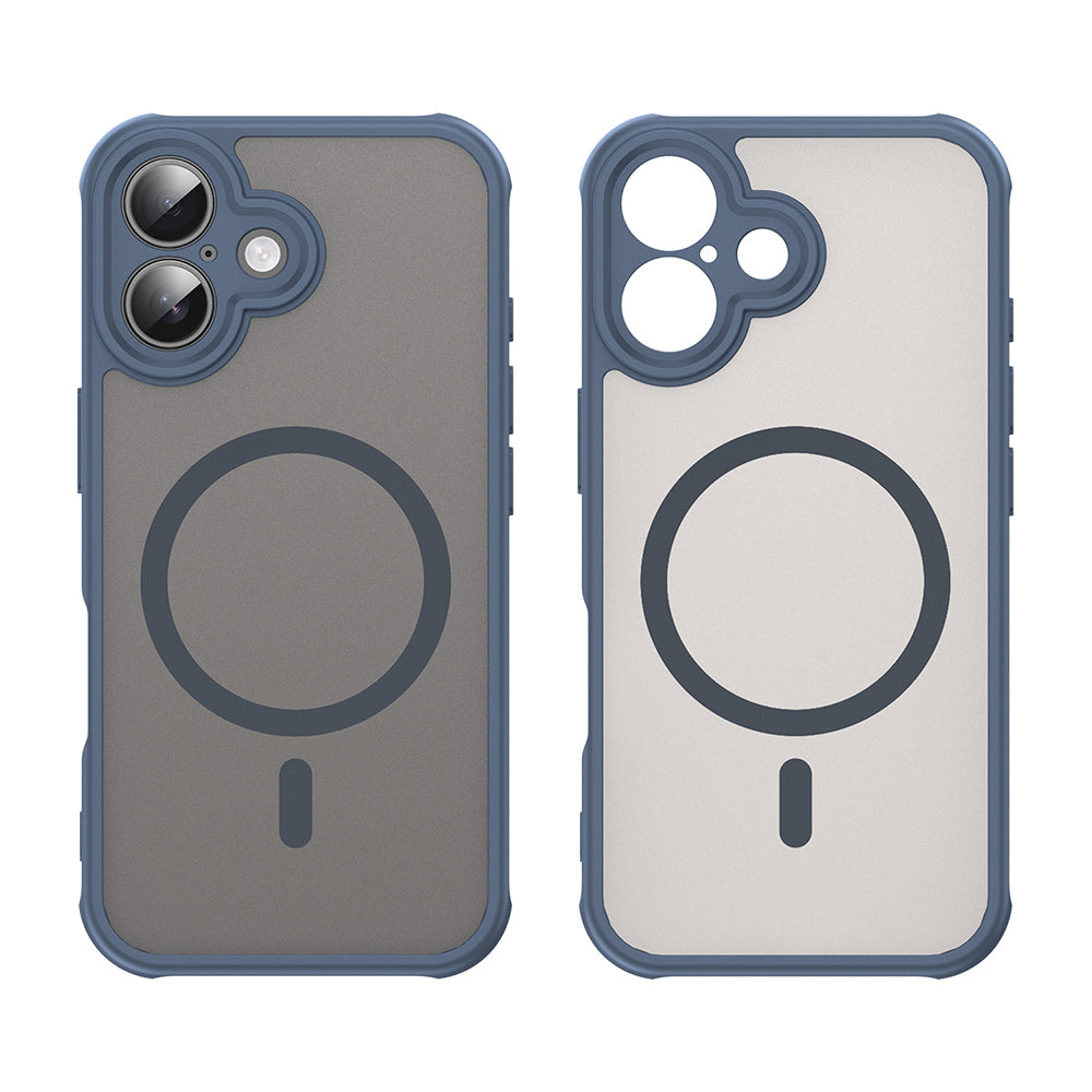 Husă Techsuit HaloFrost II MagSafe iPhone 16 – Bleumarin – imagine 10