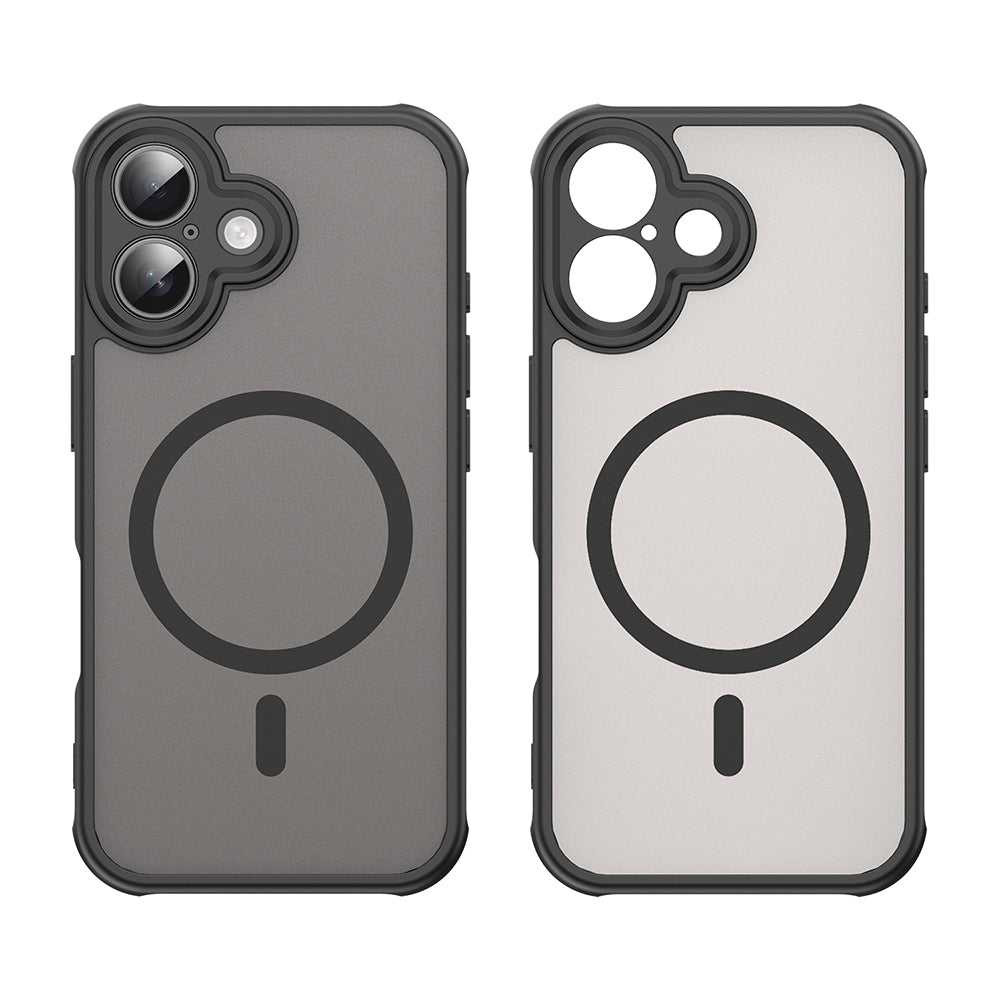 Husă Techsuit HaloFrost II MagSafe iPhone 16 Plus – Negru – imagine 4