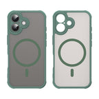 Husă Techsuit HaloFrost II MagSafe iPhone 16 Plus – Verde – imagine 2