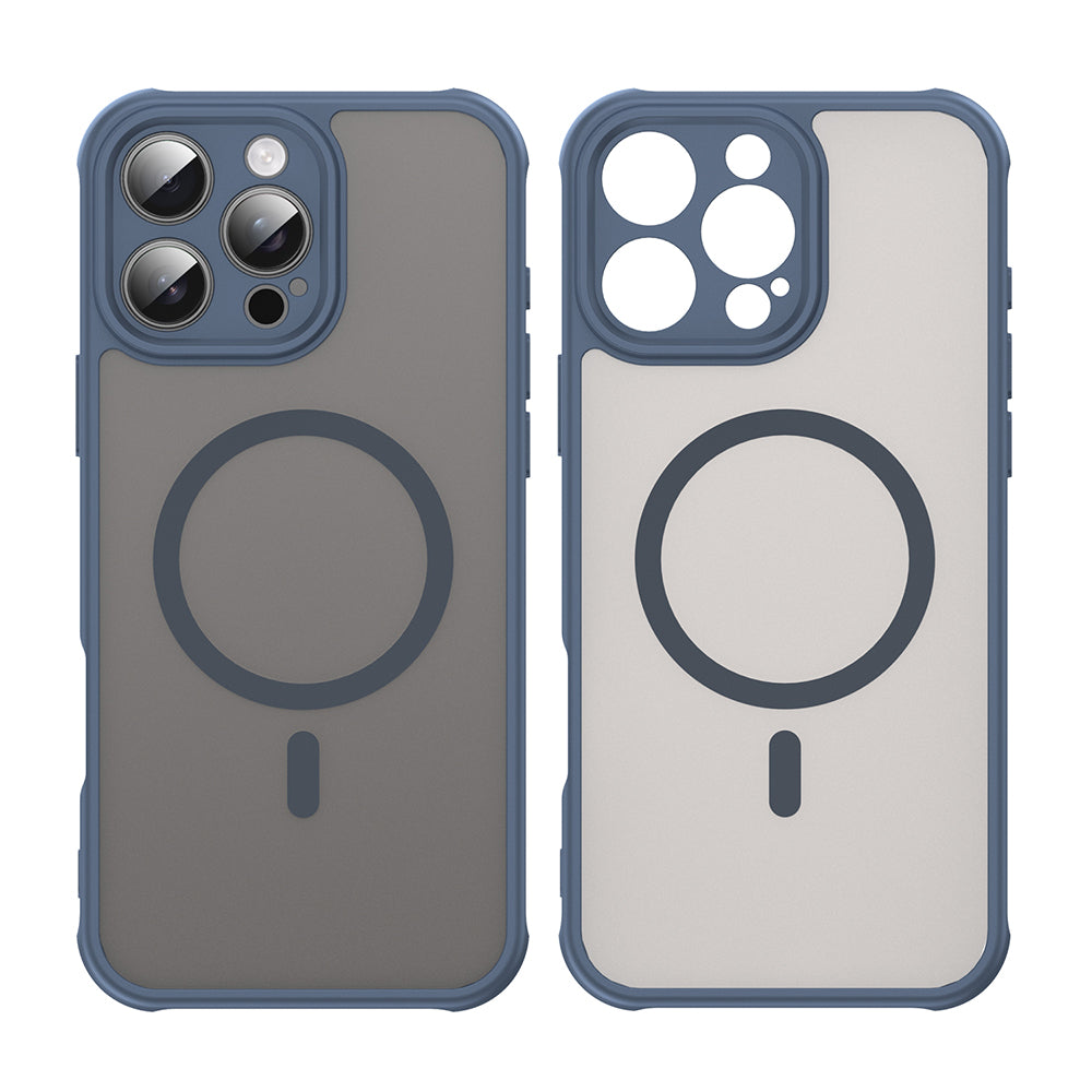 Husă Techsuit HaloFrost II MagSafe iPhone 16 Pro Max – Bleumarin – imagine 8