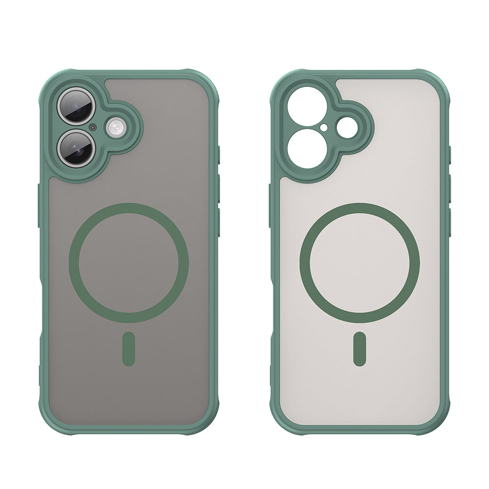 Husă Techsuit HaloFrost II MagSafe iPhone 17 – Verde – imagine 2