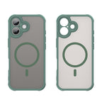 Husă Techsuit HaloFrost II MagSafe iPhone 17 – Verde – imagine 2