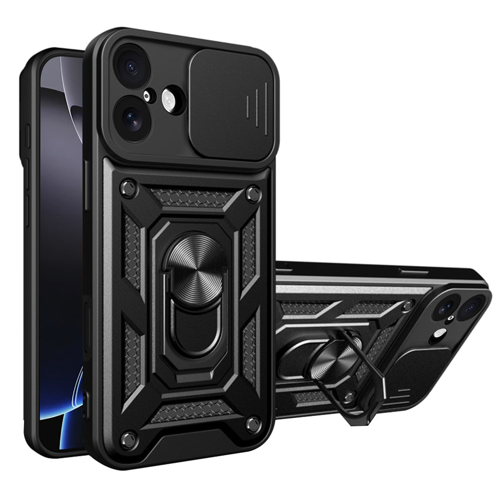 Husă Techsuit CamShield iPhone 17 – Negru – imagine 3