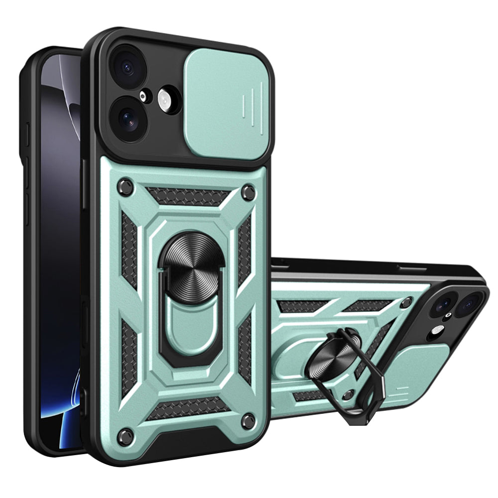 Husă Techsuit CamShield iPhone 17 – Verde – imagine 1