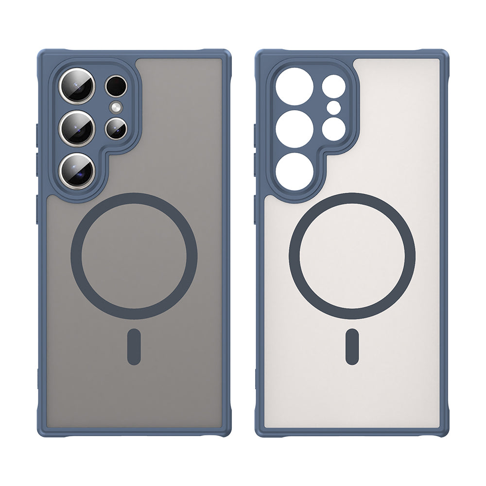 Husă Techsuit HaloFrost II MagSafe Galaxy S24 Ultra – Bleumarin – imagine 6