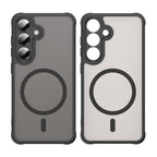 Husă Techsuit HaloFrost II MagSafe Galaxy S24 / S25 – Negru – imagine 2