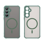 Husă Techsuit HaloFrost II MagSafe Galaxy A35 5G – Verde – imagine 6