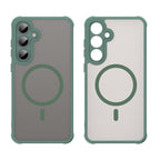 Husă Techsuit HaloFrost II MagSafe Galaxy S24 FE – Verde – imagine 4
