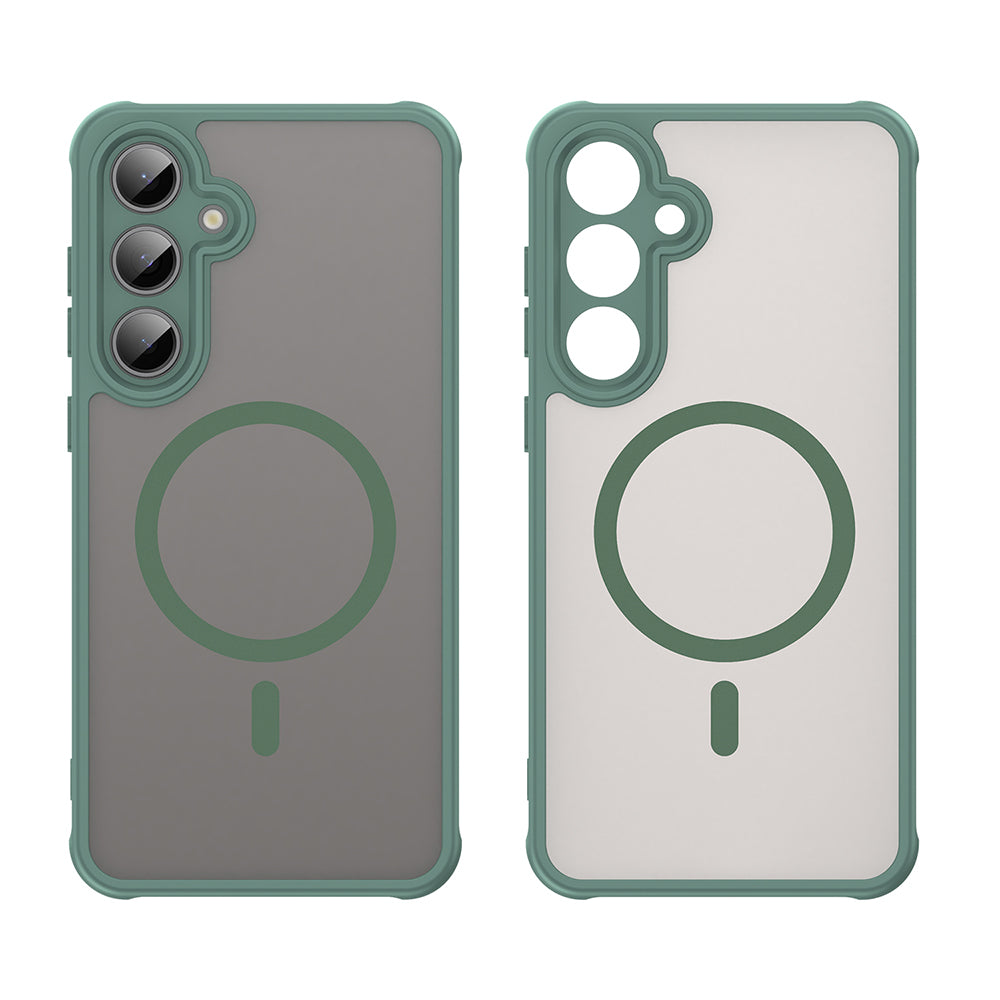 Husă Techsuit HaloFrost II MagSafe Galaxy S24 FE – Verde – imagine 4