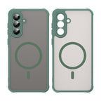 Husă Techsuit HaloFrost II MagSafe Galaxy A36 5G – Verde – imagine 4