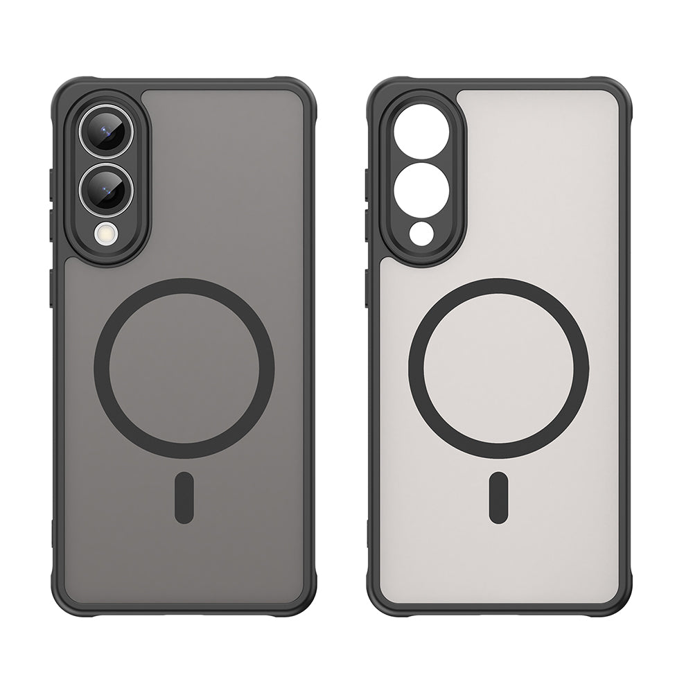 Husă Techsuit HaloFrost II MagSafe Galaxy S25 Edge – Negru – imagine 2