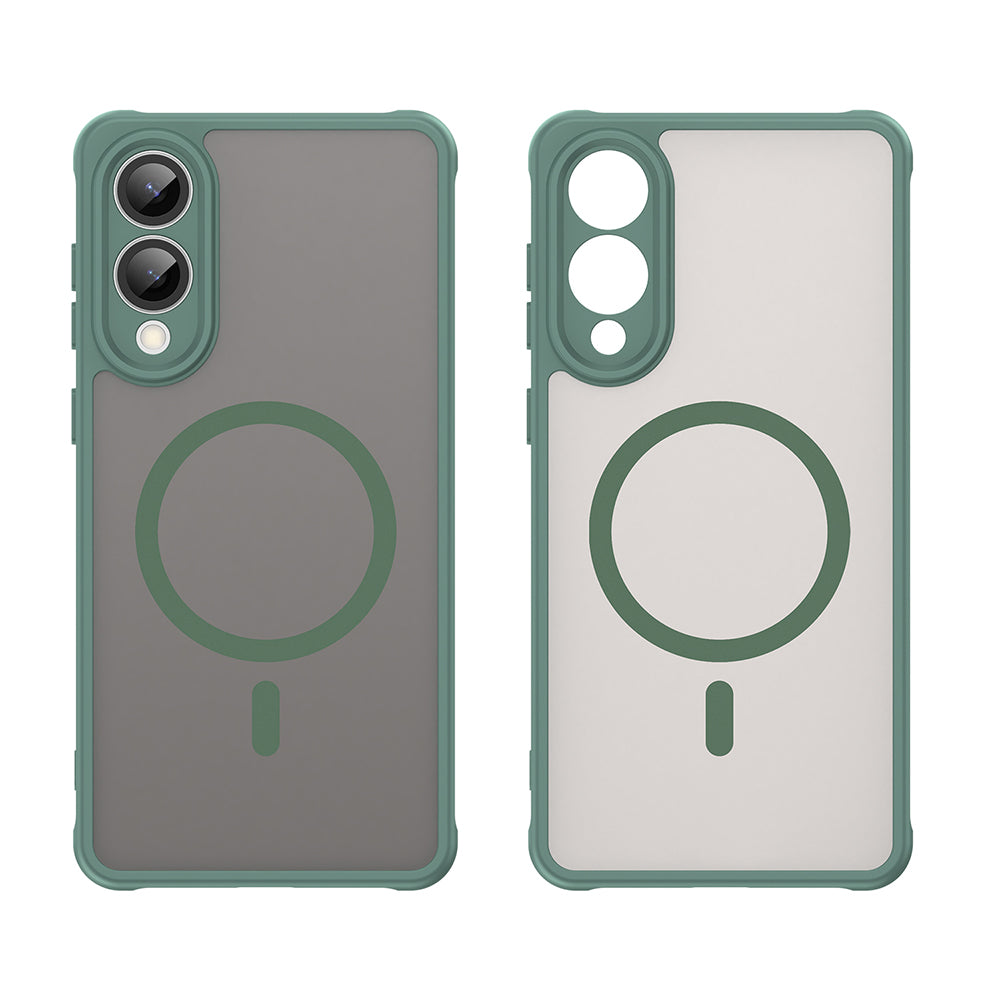 Husă Techsuit HaloFrost II MagSafe Galaxy S25 Edge – Verde – imagine 6