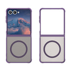 Husă Techsuit HaloFrost II MagSafe Galaxy Z Flip7 – Mov – imagine 4