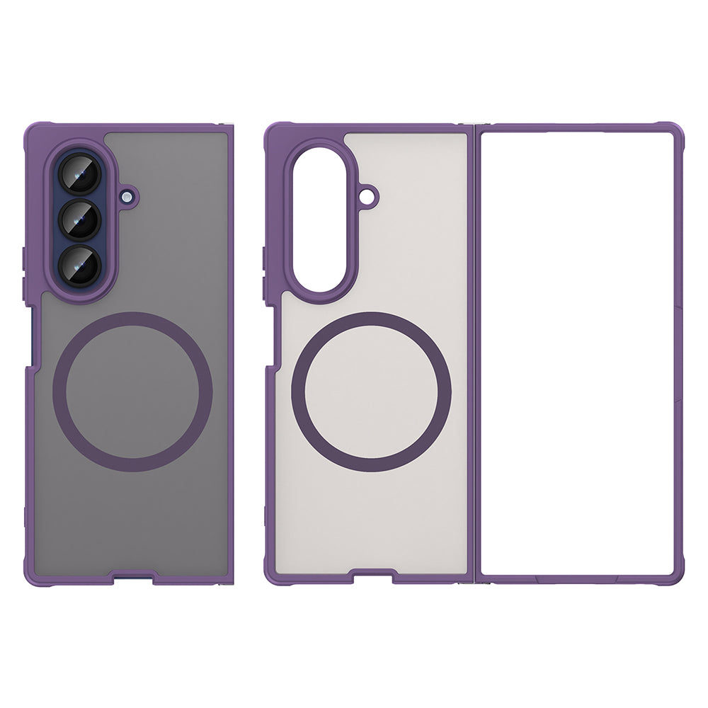 Husă Techsuit HaloFrost II MagSafe Galaxy Z Fold7 – Mov – imagine 2