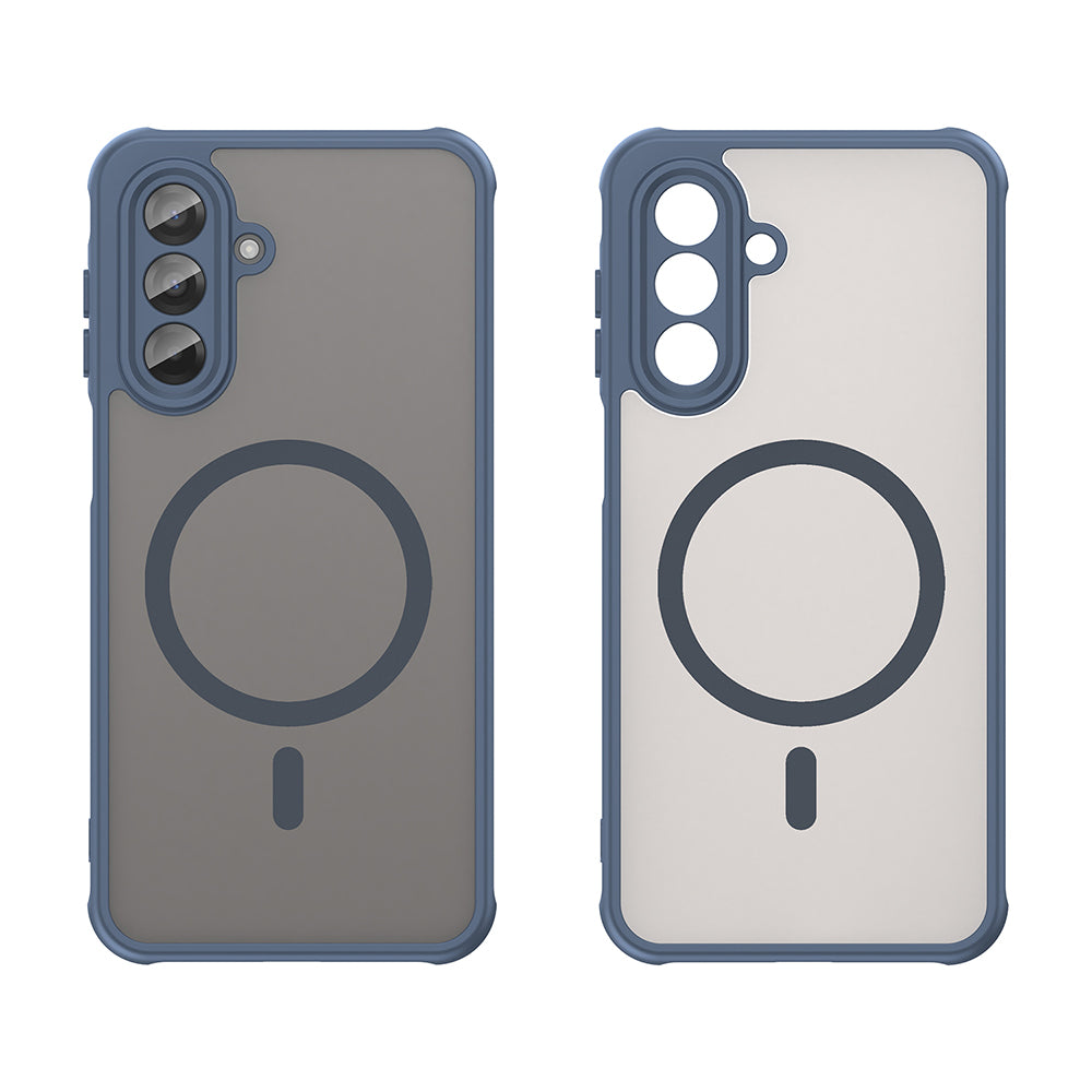 Husă Techsuit HaloFrost II MagSafe Galaxy A17 5G / A17 4G / A18 – Bleumarin – imagine 4