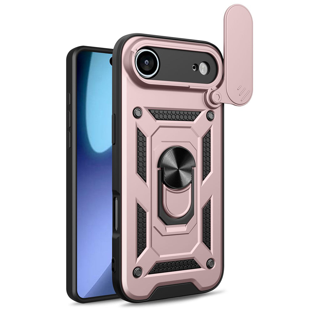 Husă Techsuit CamShield iPhone Air – Auriu roz – imagine 4