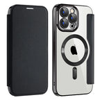 Husă Techsuit SmartMag Book Case iPhone 15 Pro Max – Negru – imagine 2