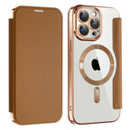 Husă Techsuit SmartMag Book Case iPhone 15 Pro Max – Maro – imagine 6