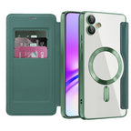 Husă flip Techsuit SmartMag Book Galaxy A05 – Verde – imagine 4
