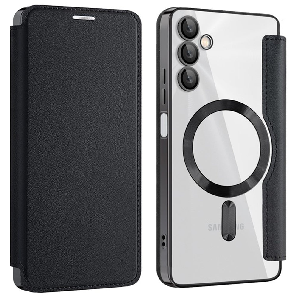 Husă flip Techsuit SmartMag Book Galaxy A05s – Negru – imagine 6