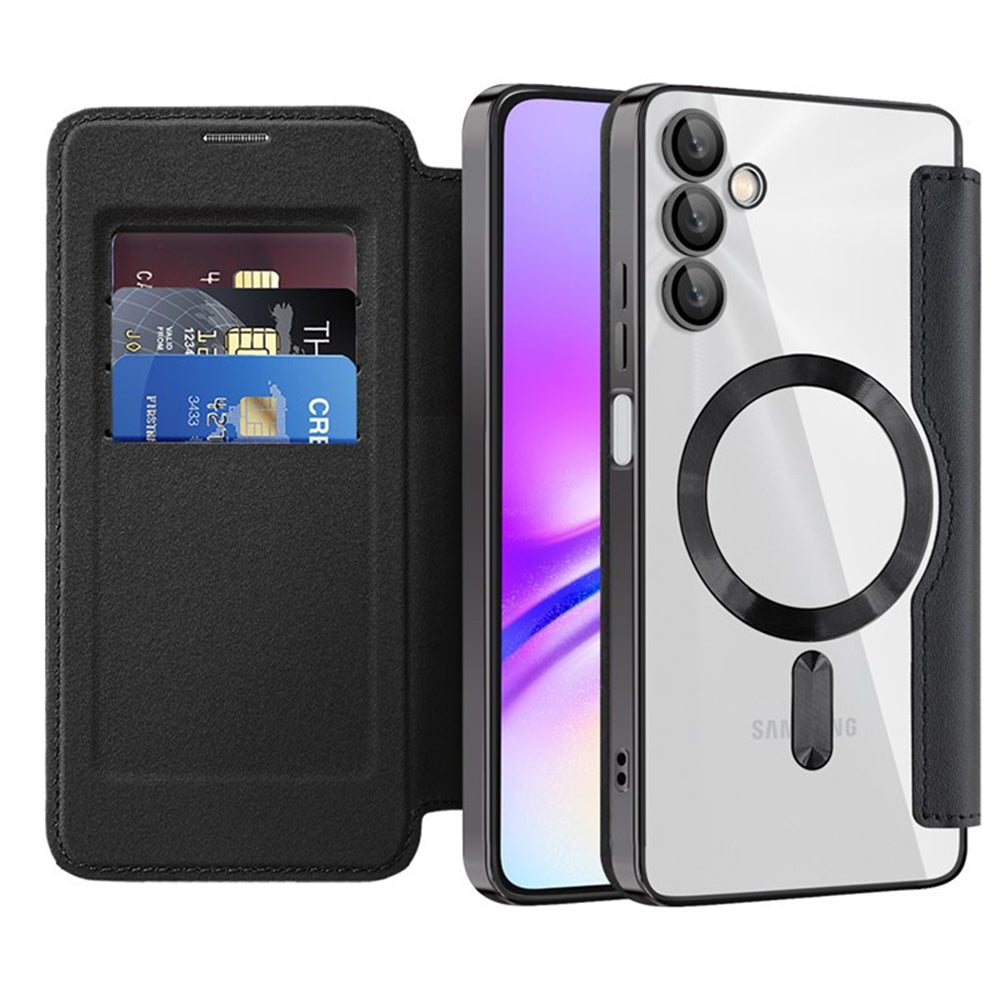 Husă flip Techsuit SmartMag Book Galaxy A05s – Negru – imagine 5
