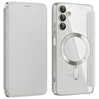 Husă flip Techsuit SmartMag Book Galaxy A05s – Gri – imagine 2
