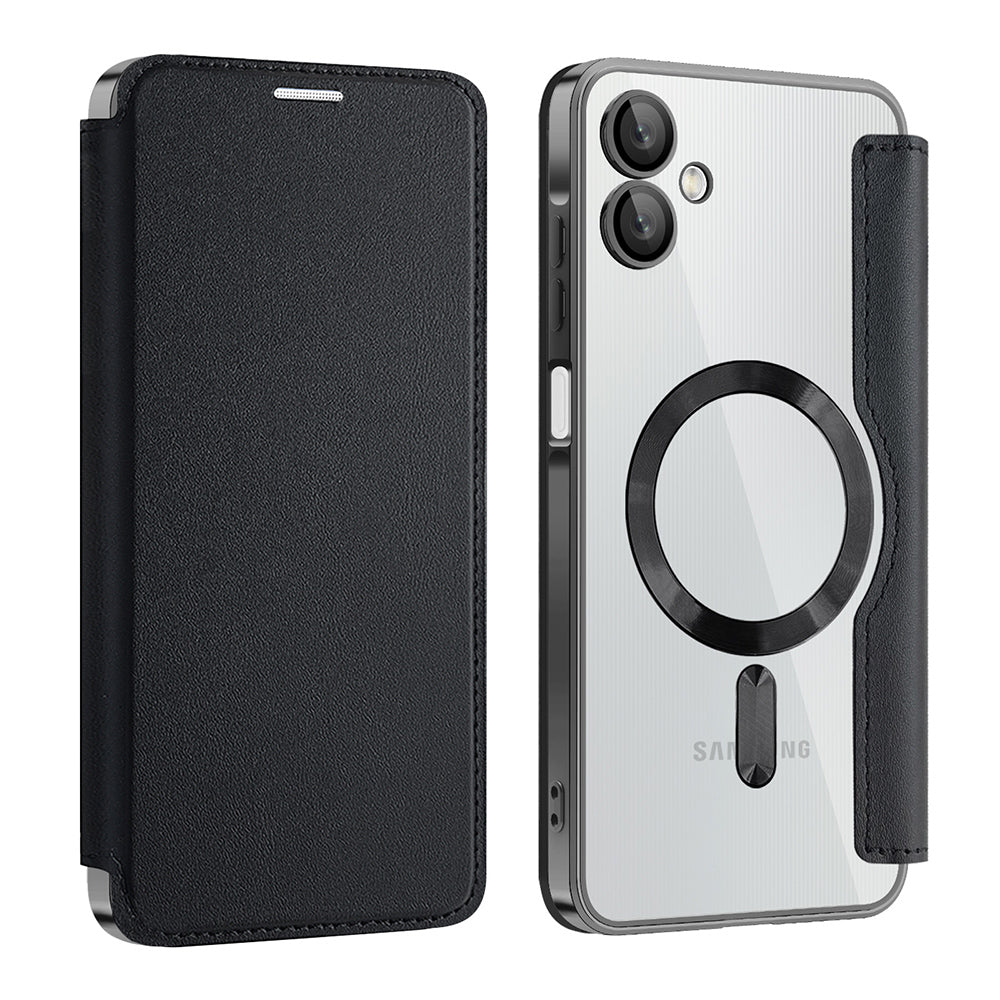 Husă flip Techsuit SmartMag Book Galaxy A06 – Negru – imagine 2