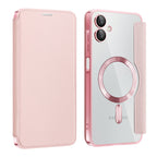 Husă flip Techsuit SmartMag Book Galaxy A06 – Roz – imagine 2