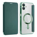 Husă flip Techsuit SmartMag Book Galaxy A06 – Verde – imagine 10