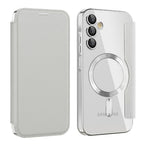 Husă flip Techsuit SmartMag Book Galaxy A15 / A15 5G – Gri – imagine 2