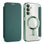 Husă flip Techsuit SmartMag Book Galaxy A15 / A15 5G – Verde – imagine 8